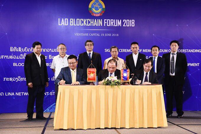  laos blockchain application moves technology e-governance towards 