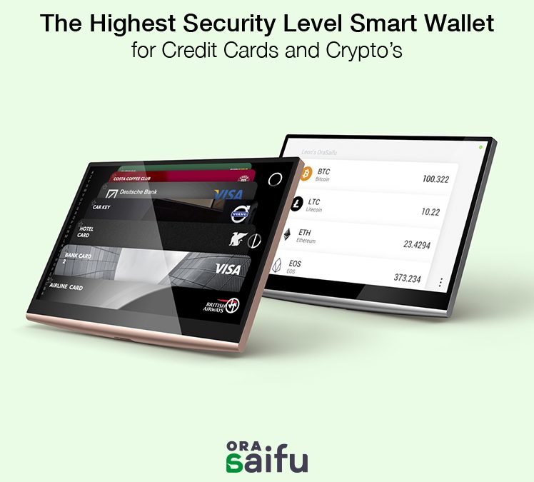  wallet orasaifu hardware secure highly multi-cryptocurrency launches 