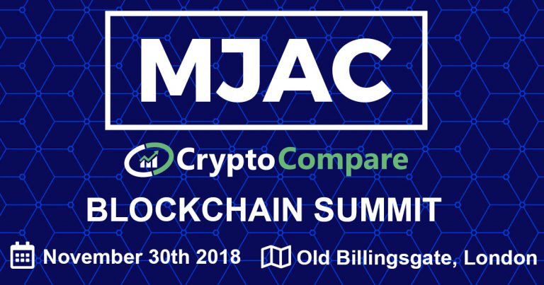 MJAC and CryptoCompare Kicks off Next London Blockchain Summit