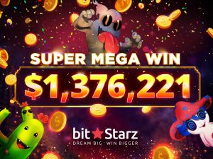 A Record-Breaking win at BitStarz  Player wins $1.35 Million!
