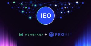  ieo membrana exchange probit april platform announces 