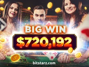 BitStarz Blackjack Player Wins $720,192 from 3 Hands!