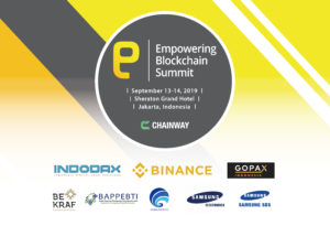  blockchain summit empowering indonesia platform 2019 powered 