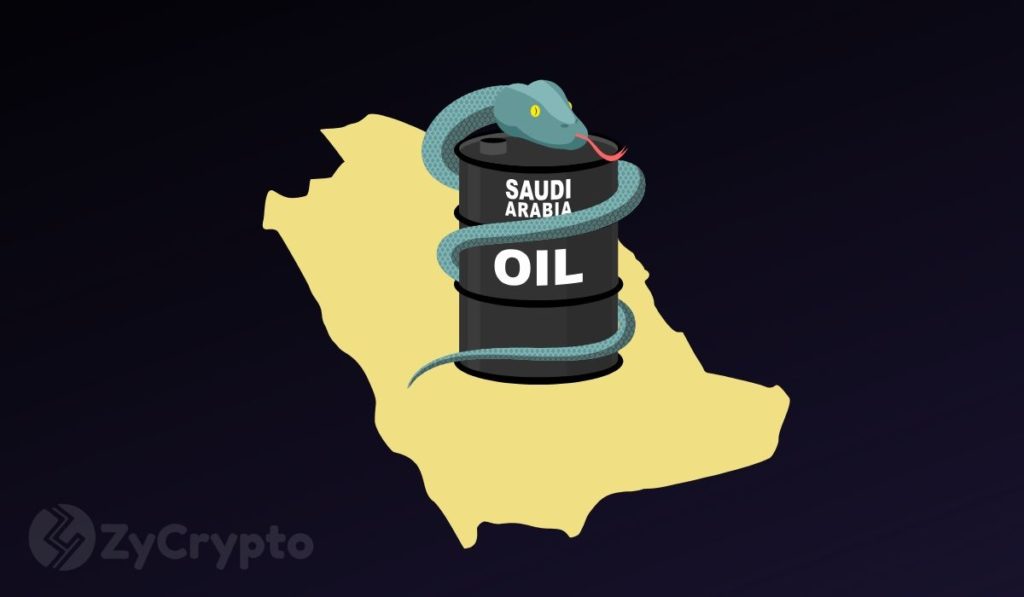  blockchain middle east technology oil production saudi 