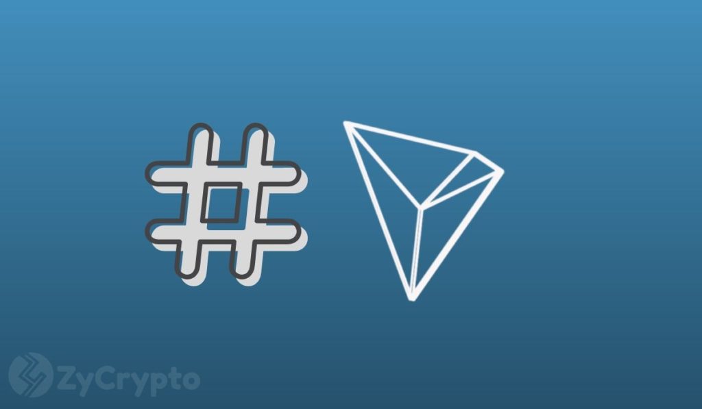 emoji tron crypto twitter space active thriving 