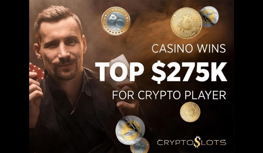 How One Crypto Players Winnings have Reached $275k at CryptoSlots in Two Years