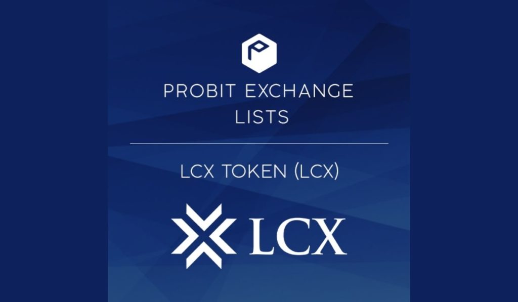  lcx exchange listing traders token november probit 