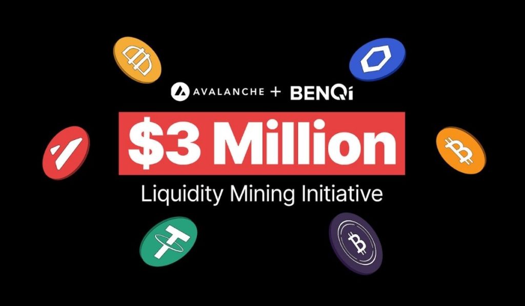 BENQI And Avalanche Partner Up To Launch  $3 Million Liquidly Mining Incentive To Expand Defi Ecosystem