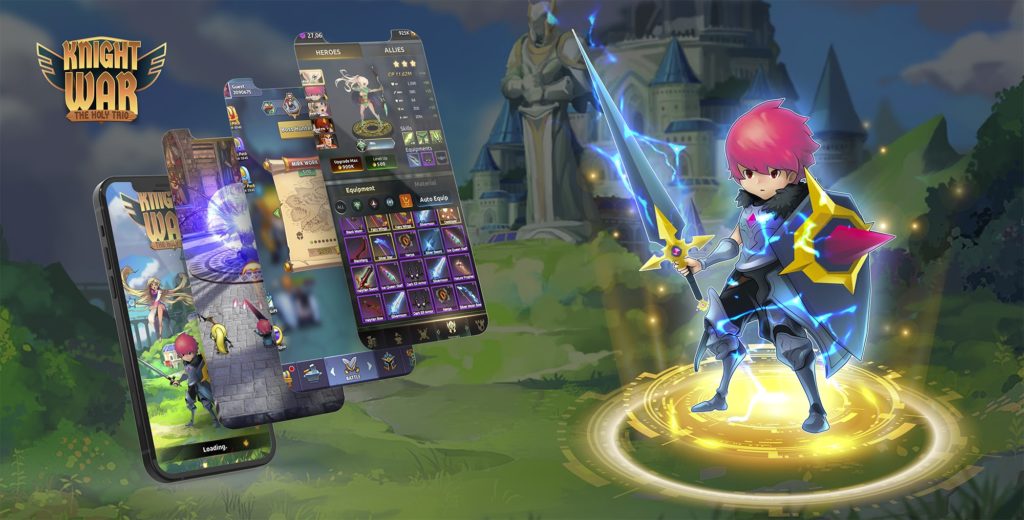 Revolutionary Blockchain Game Knight War The Holy Trio to premiere on Redkite & BSCStation