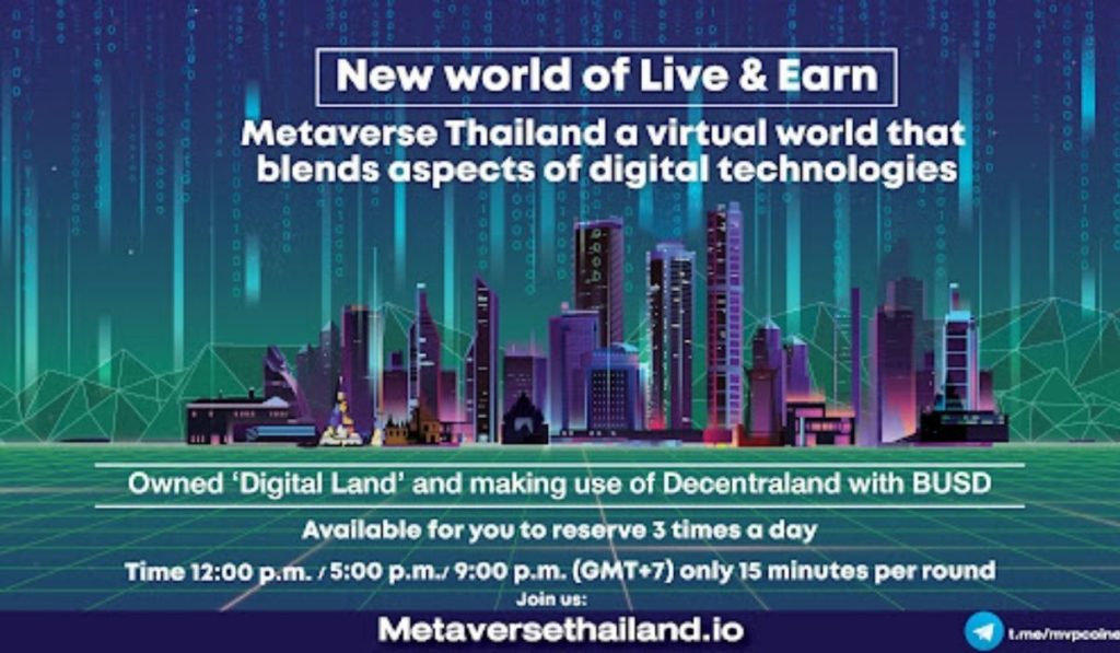  thailand land world metaverse virtual buy new 