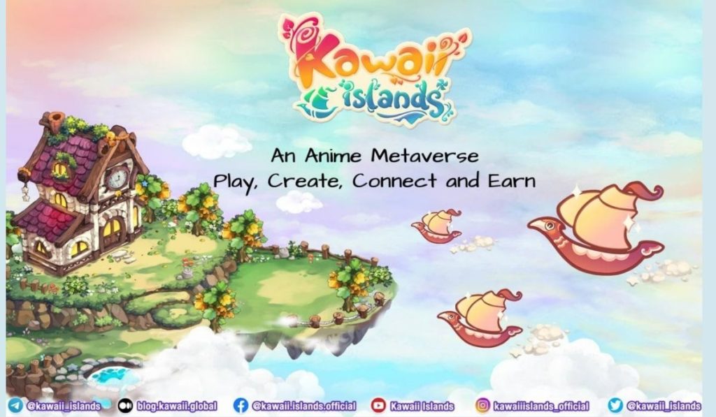  ido islands kawaii platform nft launch play-to-earn 