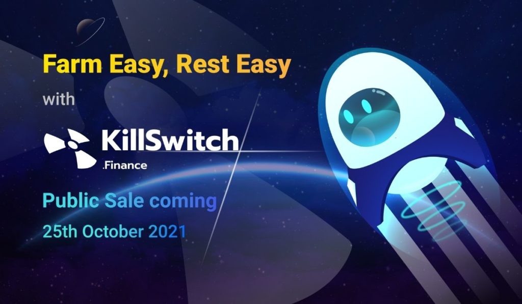 Soon to launch  KillSwitch a new DeFi project introduces themselves to mass with ILO