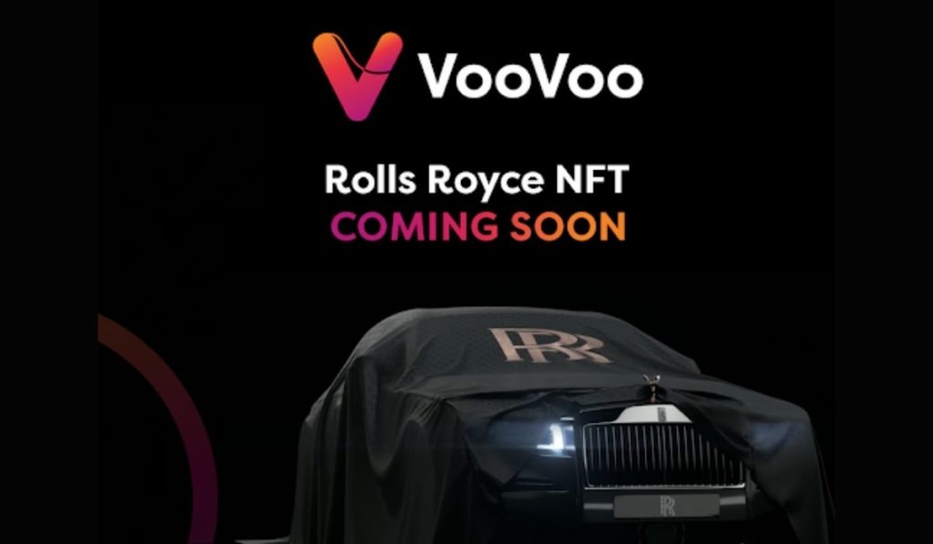 VooVoo Announces Worlds First Rolls Royce NFT