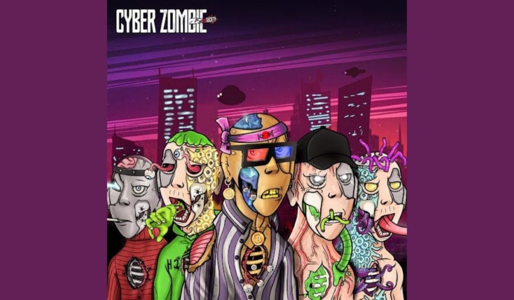  nft cyber society zombie public minting collection 