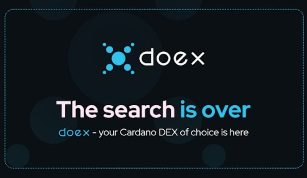  cardano doex necessary blockchain-based dex set team 