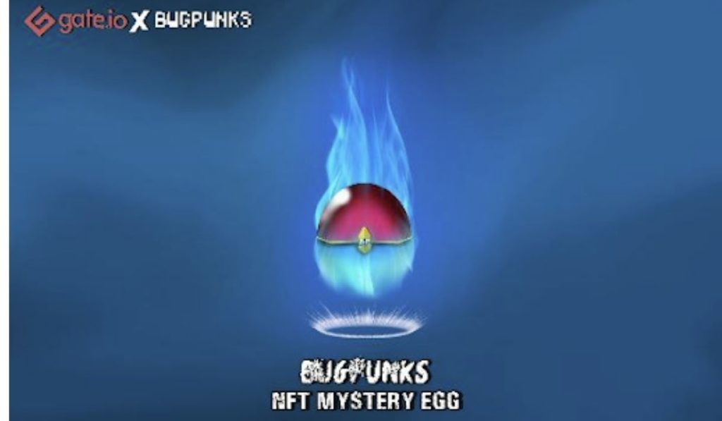 Gate.ios NFT Magic Box Launches BugPunk NFT Mystery Eggs