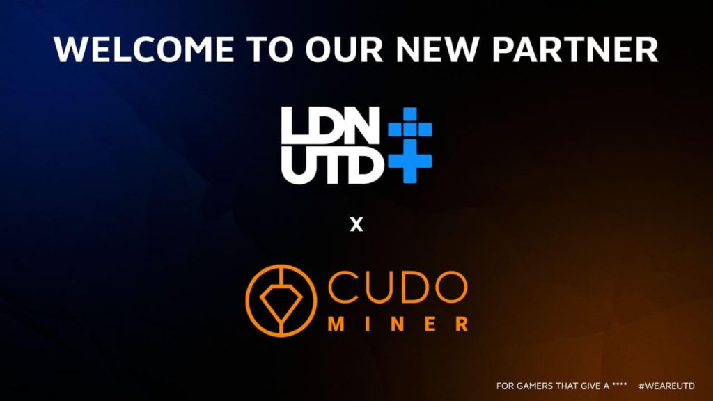 Cudos Network And LDN UTD Esports Firm Plan Partnership To Showcase Health And Wellbeing In Esports