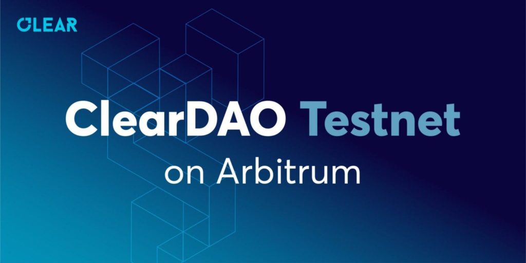  cleardao testnet launches arbitrum alpha public option 