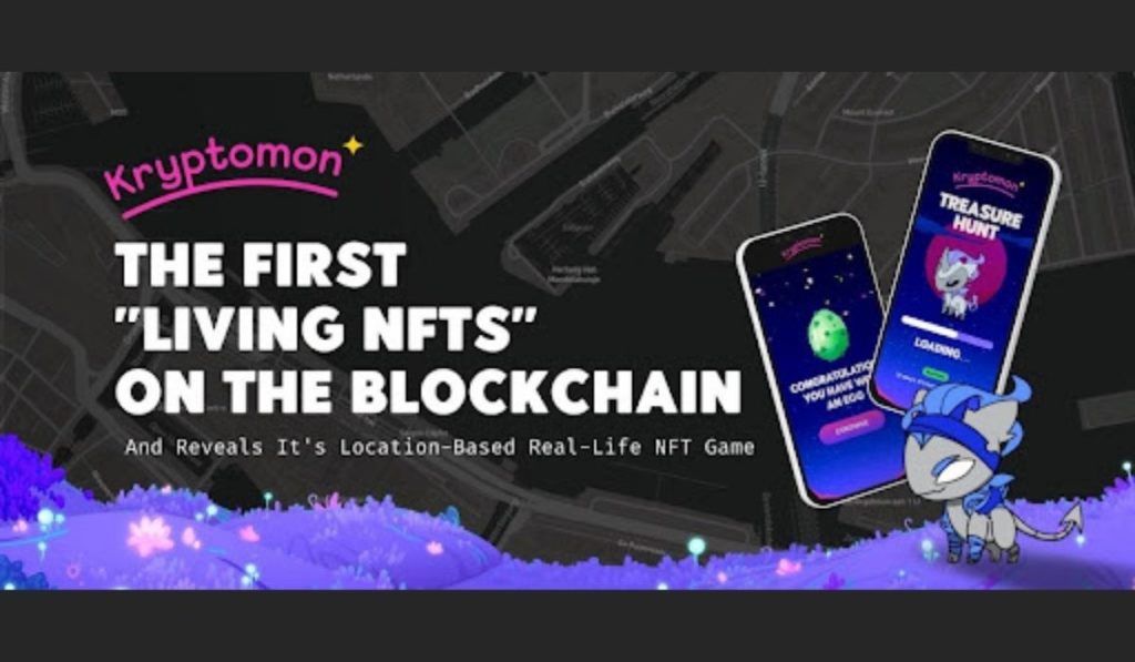 Kryptomon Launched The First Living NFTs On The Blockchain And Reveals Its Location-Based Real-Life NFT Game