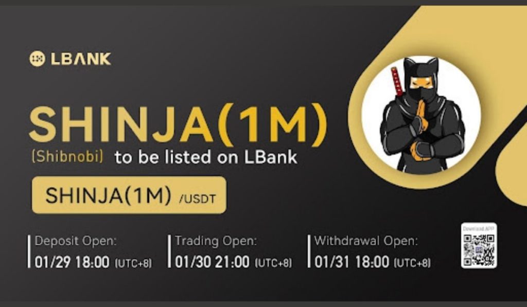  shinja january shibnobi trading lbank platform user-friendly 