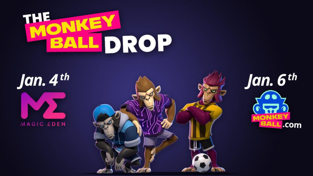  mbs token nft play-to-earn upcoming drop monkeyball 