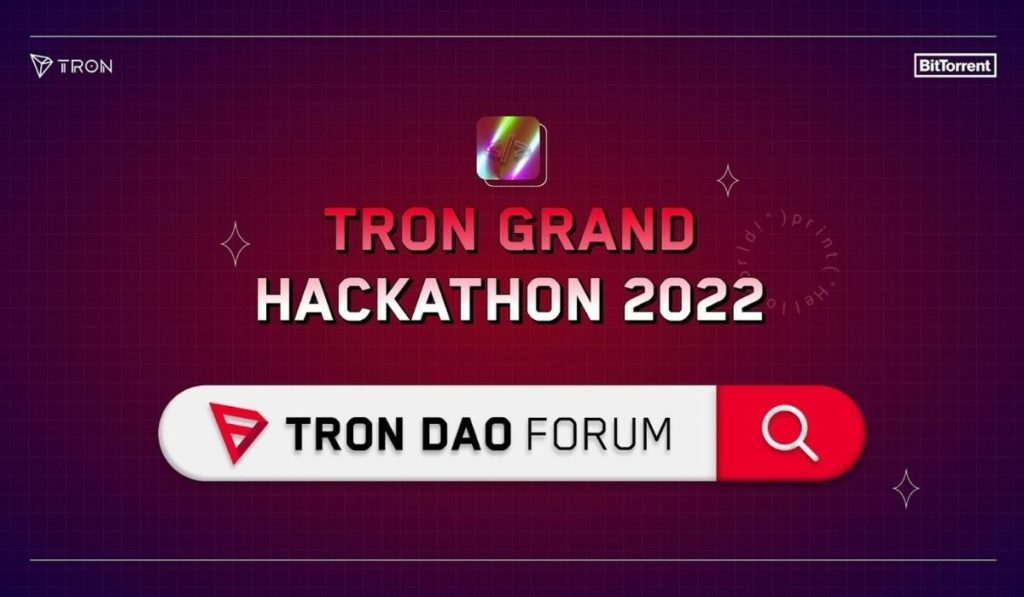  tron dao 2022 grand hackathon bittorrent solutions 