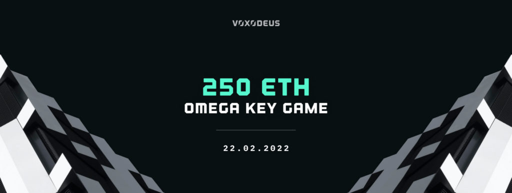  eth voxodeus game omega key 250 officially 