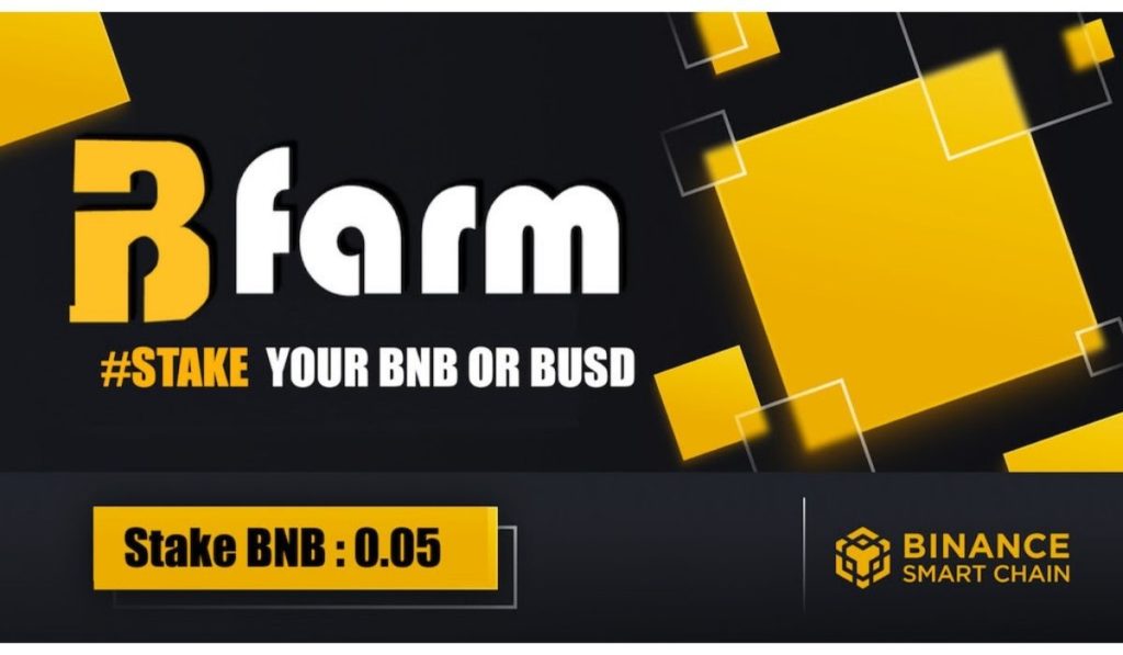 users staking bfarm program referral earn bnb 