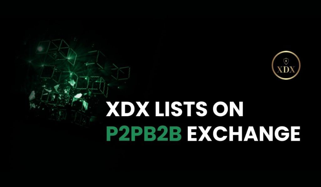  xdx token p2pb2b trading began november xrp 