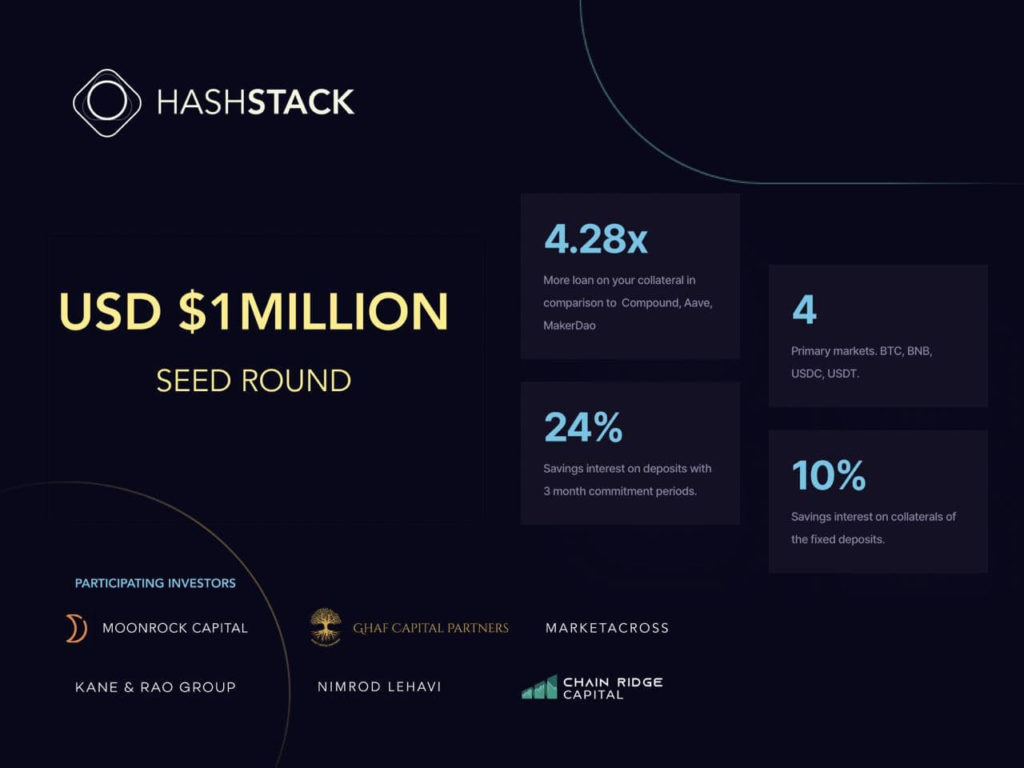  round seed capital hashstack funding moonrock million 