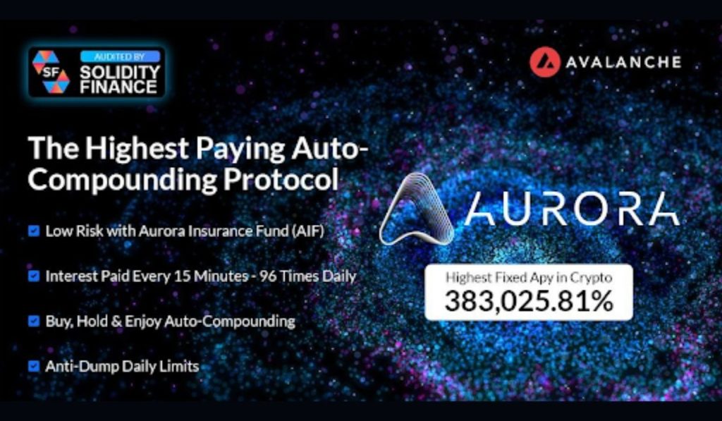  protocol auto-compounding aurora finance major assets digital 