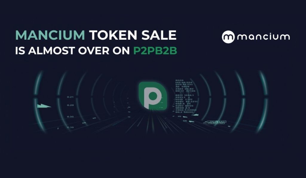  p2pb2b sale token 15th mancium april exchange 