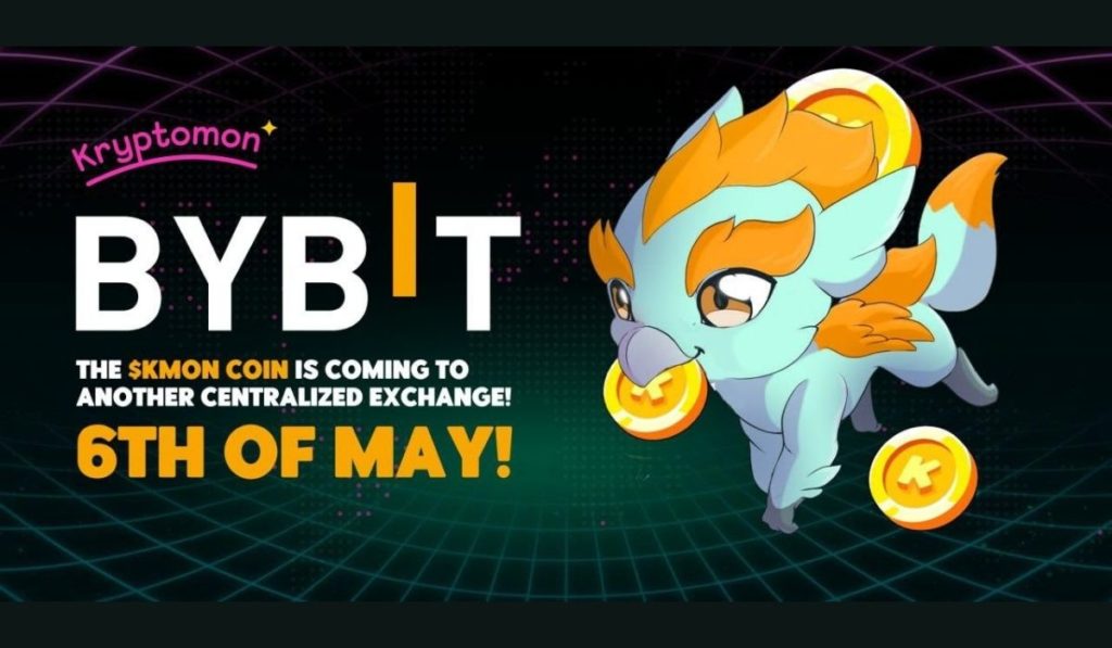 Kryptomons KMON token to debut on Bybit Global Exchange on the 6th of May
