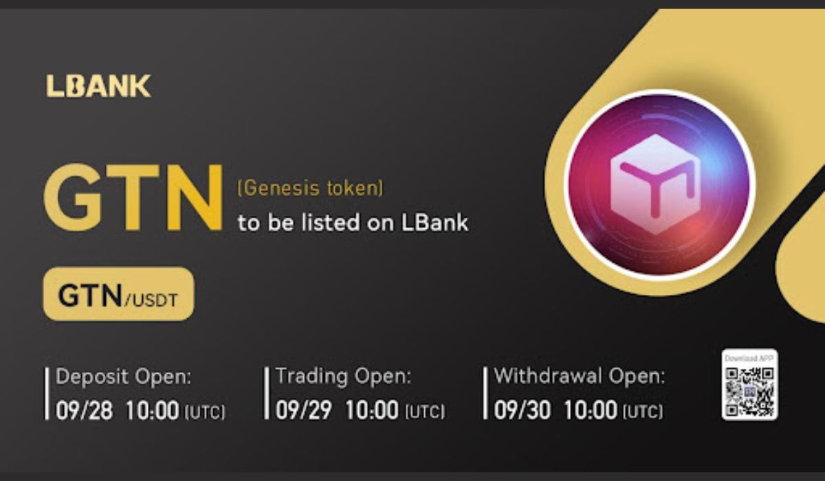  lbank exchange trading gtn september genesis 2022 