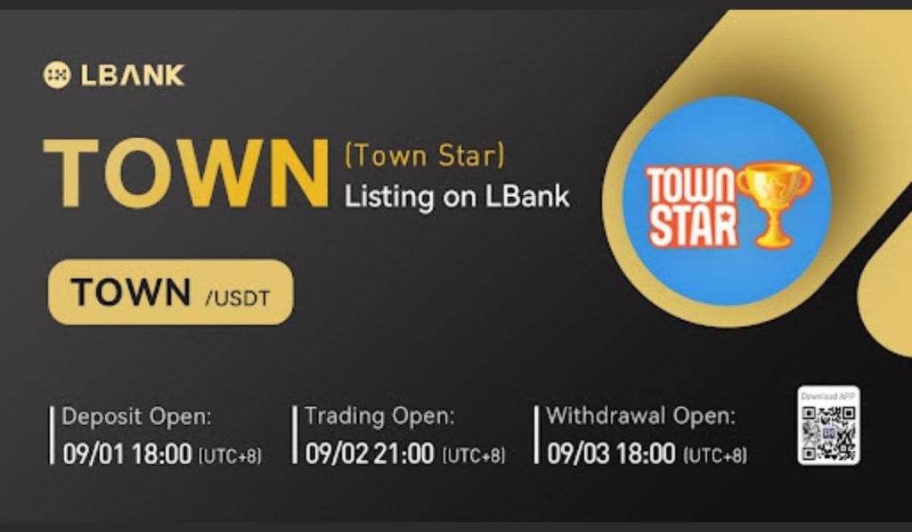 List Town Star (TOWN) Token Debuts On LBank Exchange