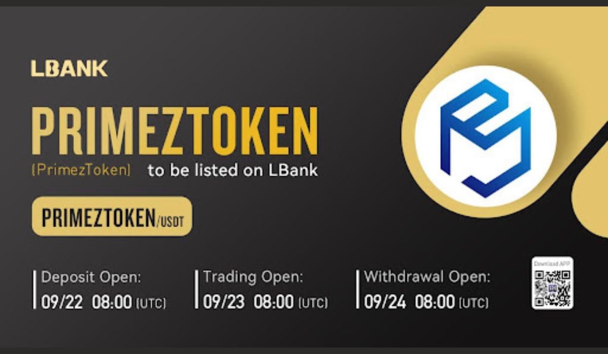 PRIMEZTOKEN Listed On LBank Exchange For Trading