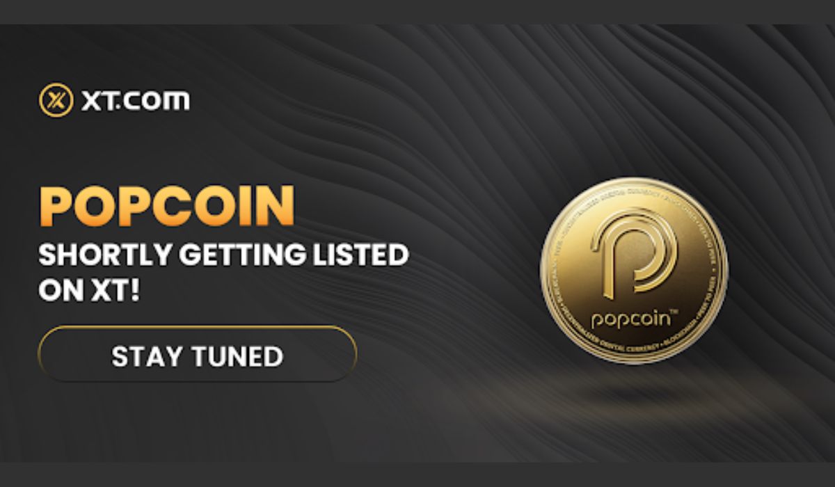 Popcoin Announces Its Listing On XT.COM With USDT Trading Pair