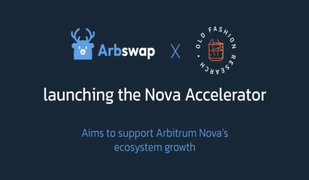  arbswap accelerator arbitrum nova investment blockchain fund 