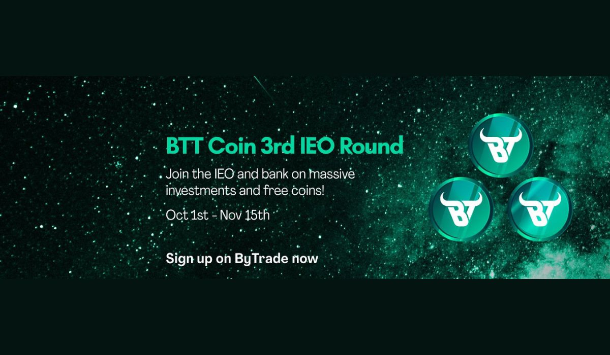 ByTrade Announces the third round of its native coins IEO on the ByTrade Launchpad