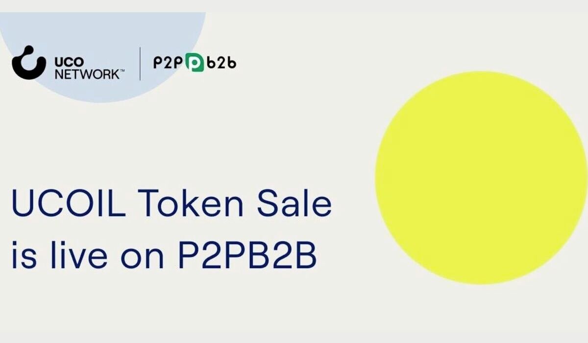  uco network p2pb2b exchange sale token session 