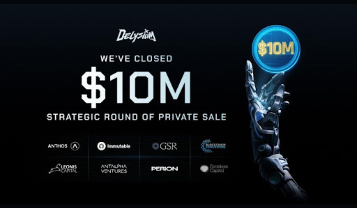 Web3 Game Delysium Announces $10 Million Strategic Funding Round