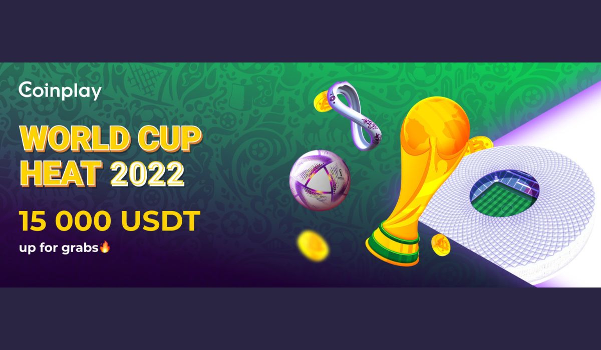 Coinplay Announces World Cup Heat 2022, Offers up to 15,000 USDT Reward