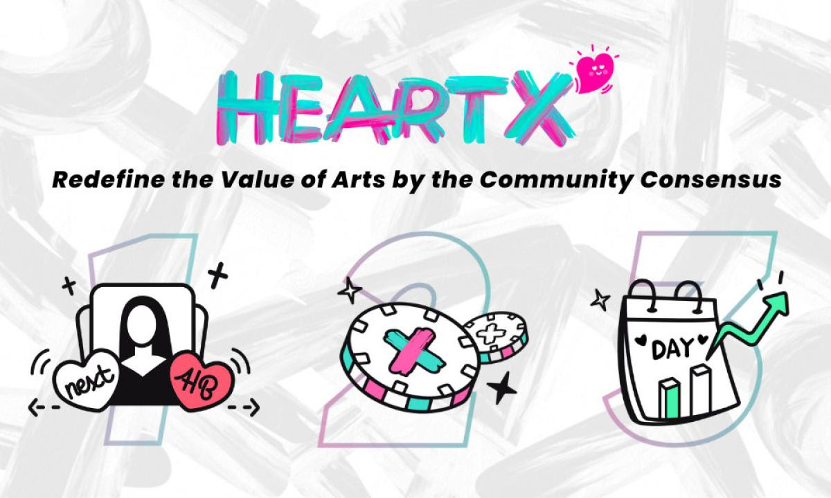 web3 heartx industry users art marketplace community 