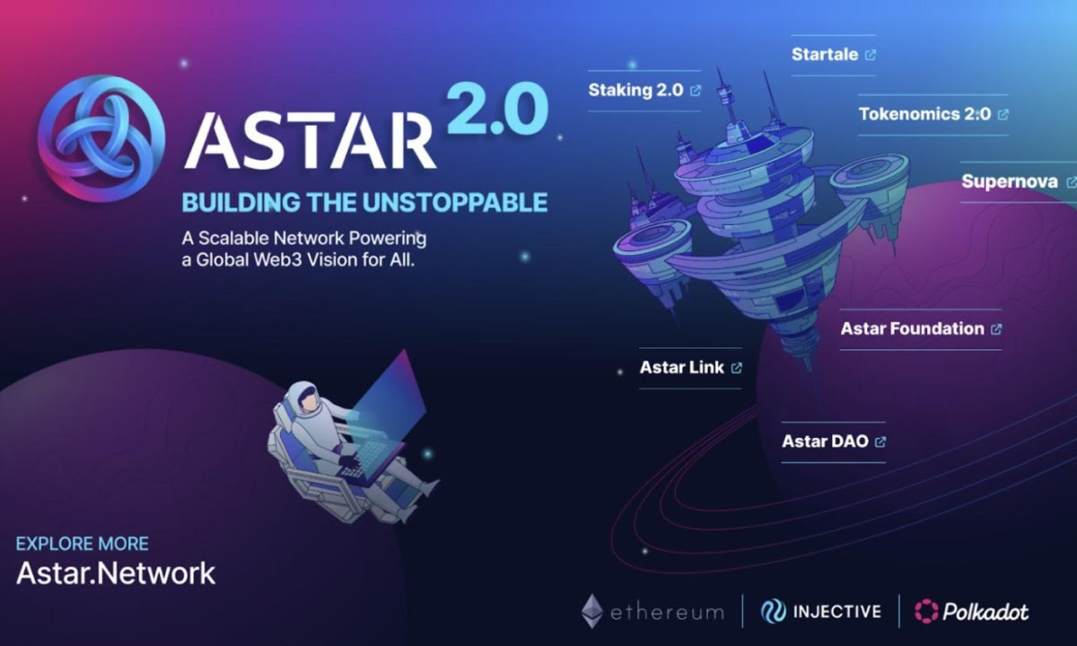 Astar Network Unveils Its Much-Anticipated Astar 2.0 Vision to Fuel Web3 Mass Adoption
