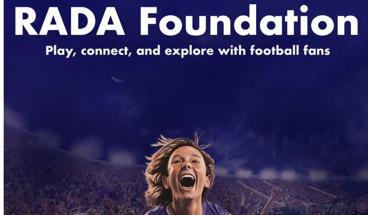  football rada foundation technology blockchain through between 