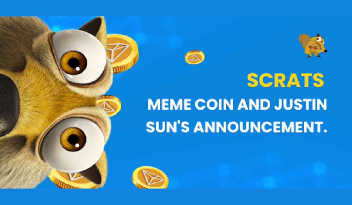 SCRATS meme coin and Justin Suns announcement