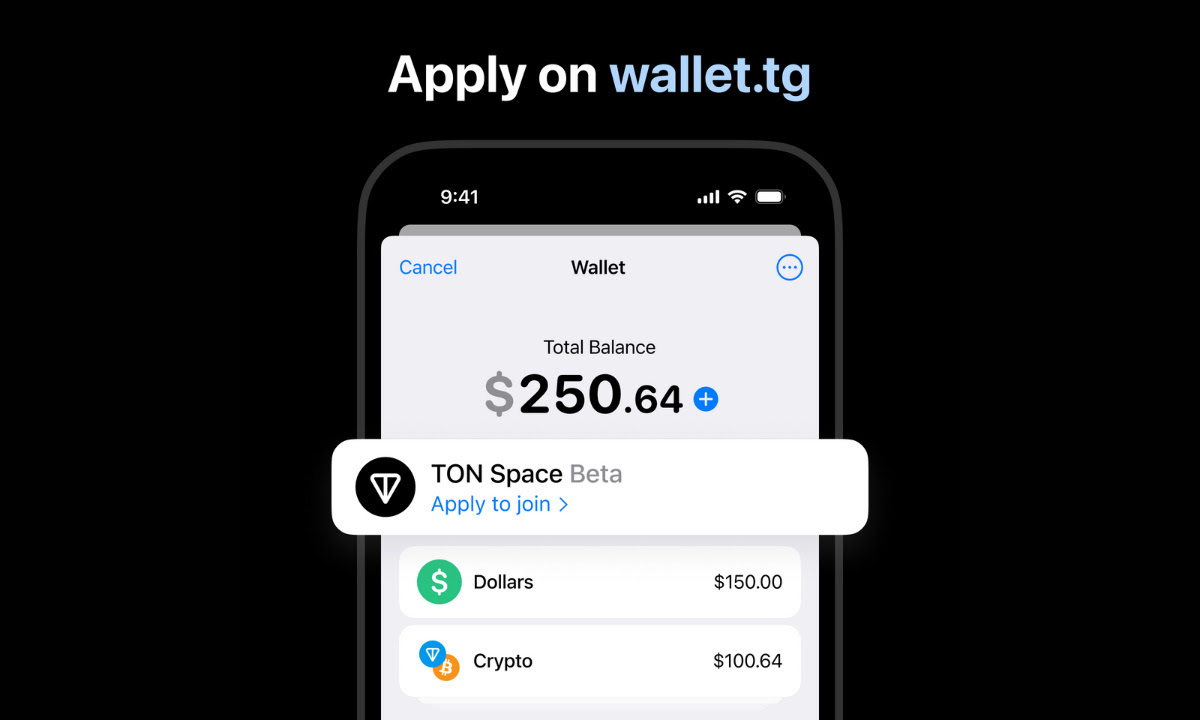  wallet ton telegram space self-custody assets digital 