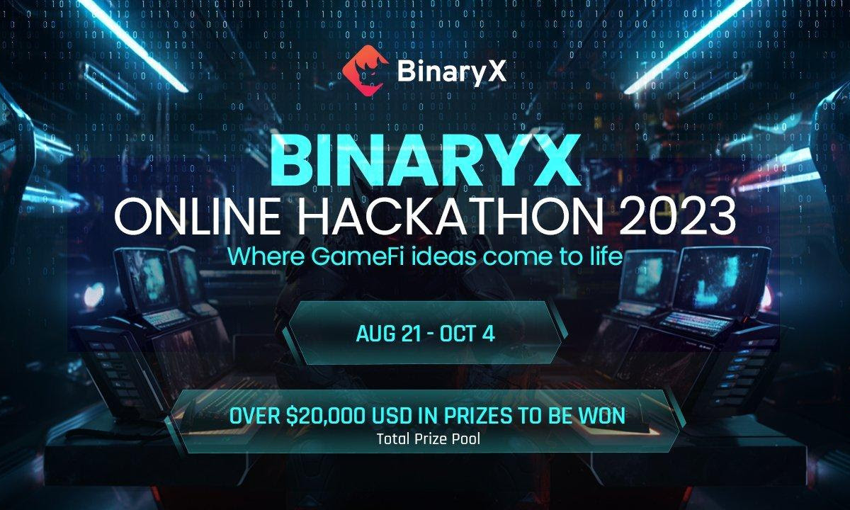  binaryx hackathon event developers first-ever gamefi online 