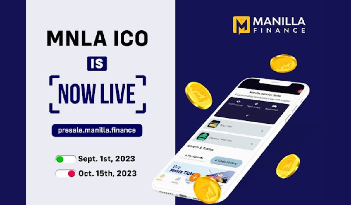  manilla product technologies ico live scheduled finance 