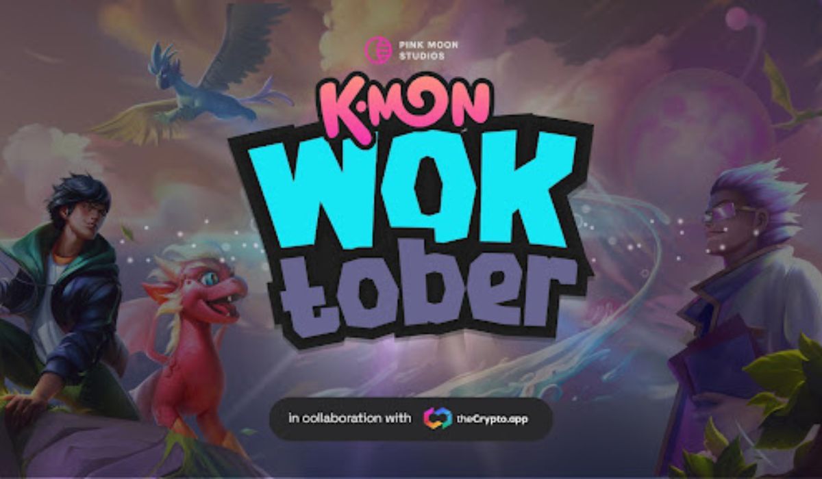 Pink Moon Studios and The Crypto App Collaborate to Introduce a WOKtober Campaign for KMON